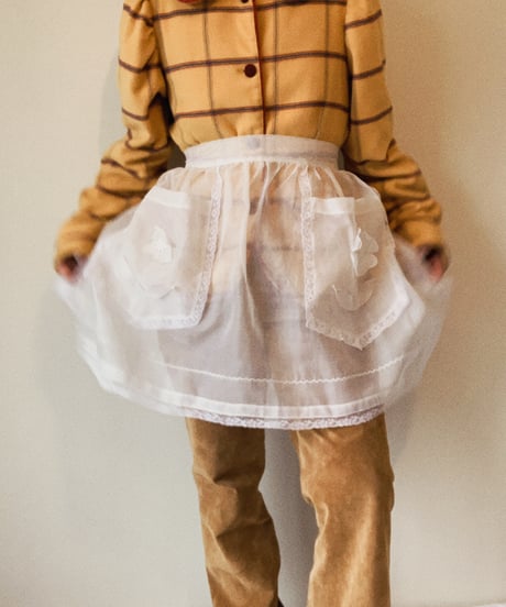 "1950s-1980s" See Through Waist Apron-TypeA-
