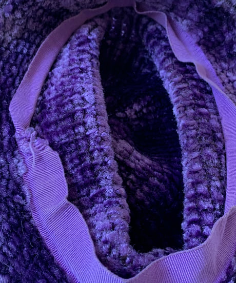 Purple Fur  Hat