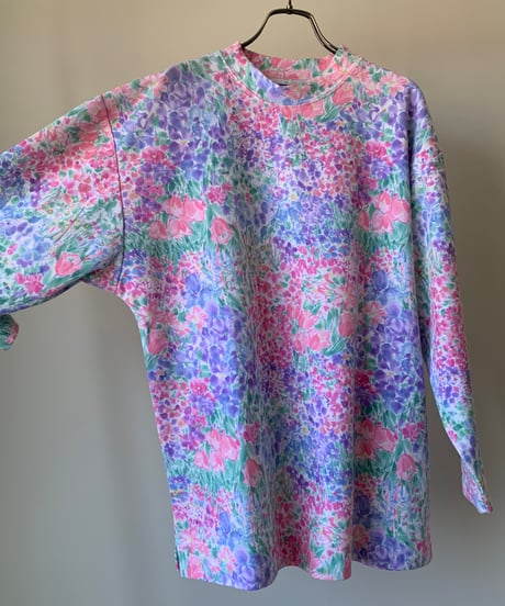 Flower Print Sweat Setup