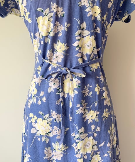 Flower Print Cotton Dress