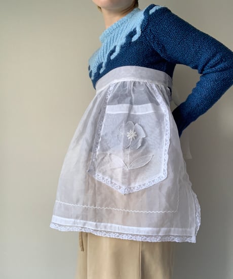"1950s-1980s" See Through Waist Apron-TypeA-