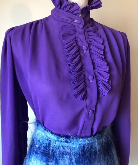 See-Through Frill Blouse