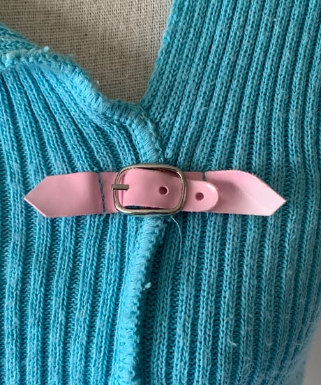 Short-sleeve colorful knit shirt