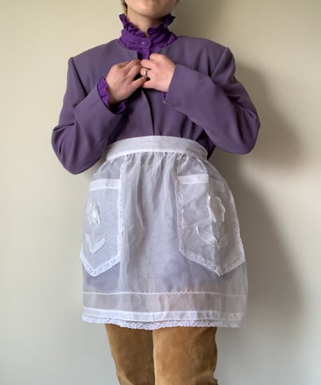 "1950s-1980s" See Through Waist Apron-TypeA-