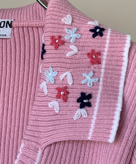 Flower Embroidery Sweater