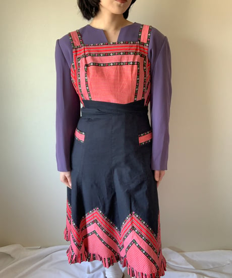 German folk motifs dress