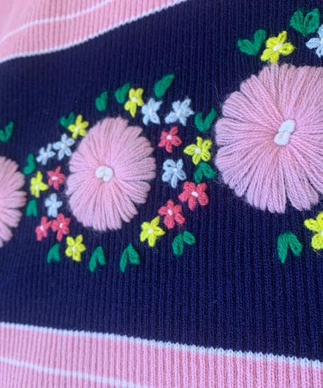 Flower Embroidery Sweater