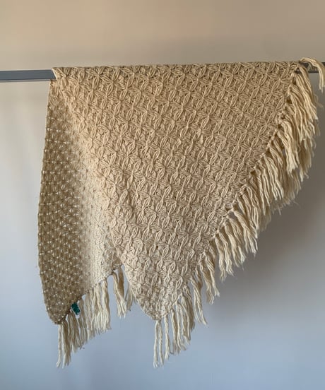 1970s Made in Japan Fringe Blanket Bolero