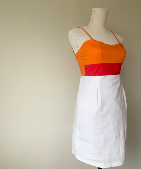 Two-tone Camisole Dress