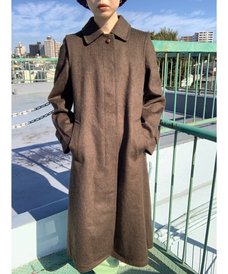Fly Front Tailored Coat