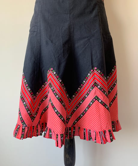 German folk motifs dress