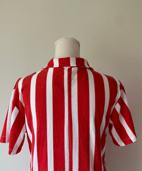 Pile Fabric Stripe Combinaison