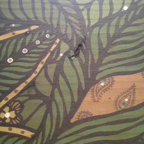 🆕wood poster　green