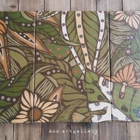 🆕canvas print🌼green 3set