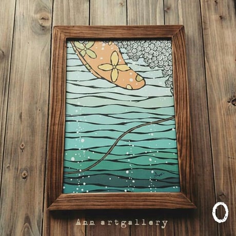 printart in frame A4
