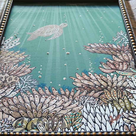 Underwater walk 珊瑚礁honu