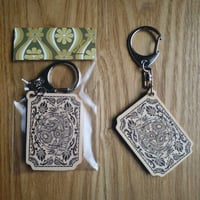 🌼wood charm/ original motif🏵