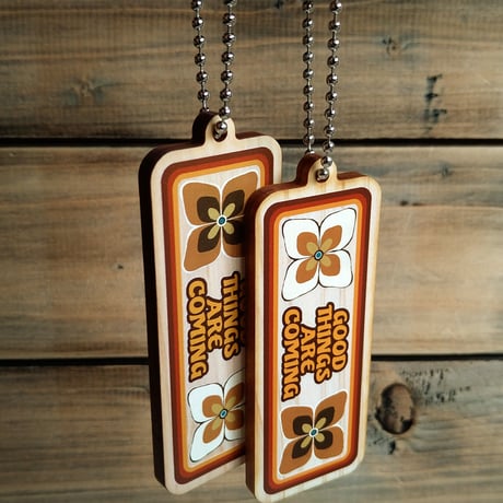 🆕wood charm/ flower🏵