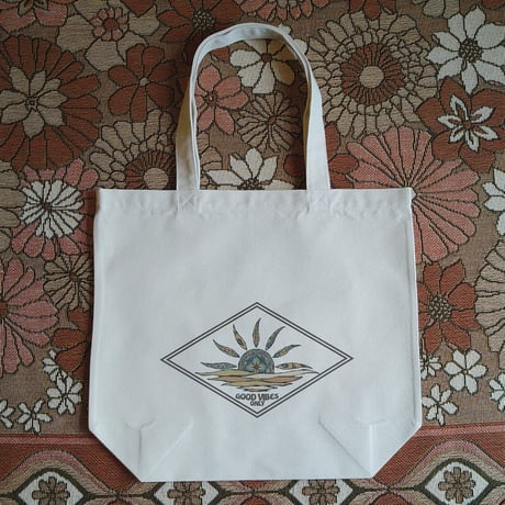 GOOD VIBES❂キャンバスBAG　🏵ML🏵厚手
