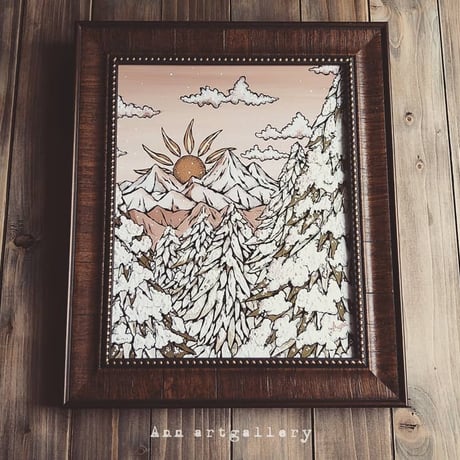 snow mountain