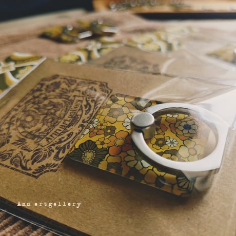 flower スマホリング🏵️🌼