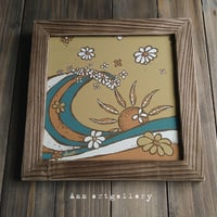 retro funky flower❁