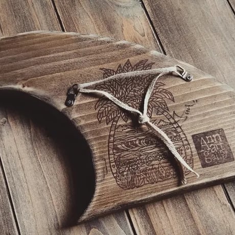 🆕original art / wood flowe fin
