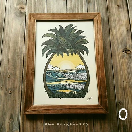 printart in frame A4