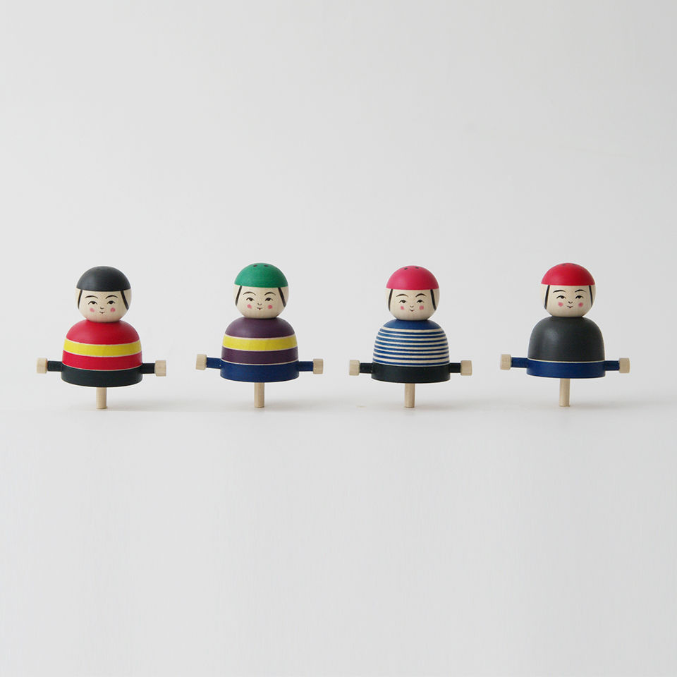 ★こけし5本セット★まとめて □ちりめん京こけしさん 「桜」 □ 龍虎堂 日本製