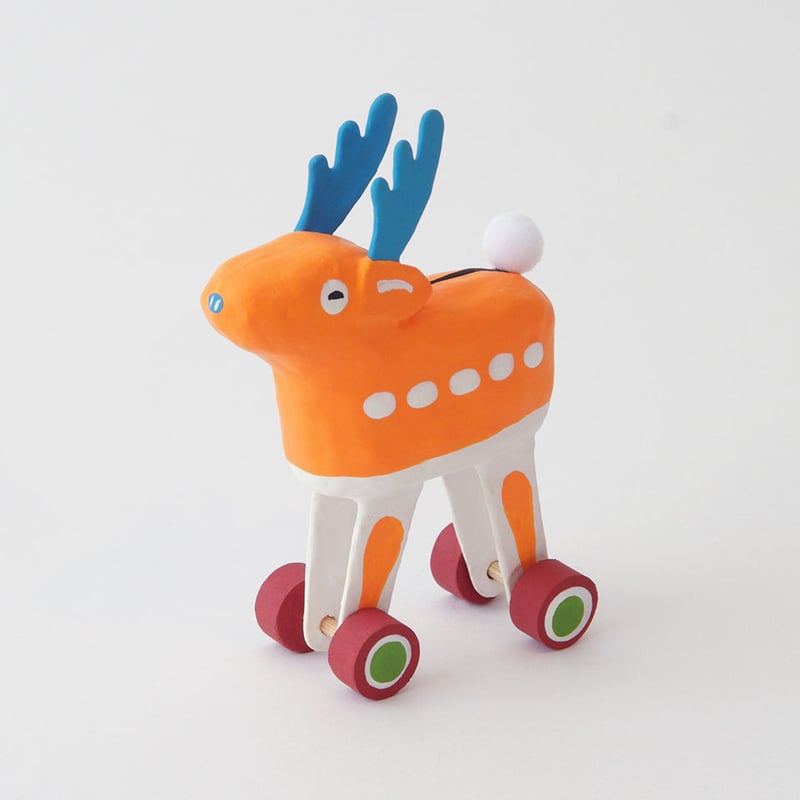 鹿コロコロ せか （夫鹿）だいだい | torinoko store