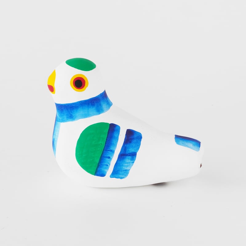 下川原焼土人形 鳩笛 | torinoko store