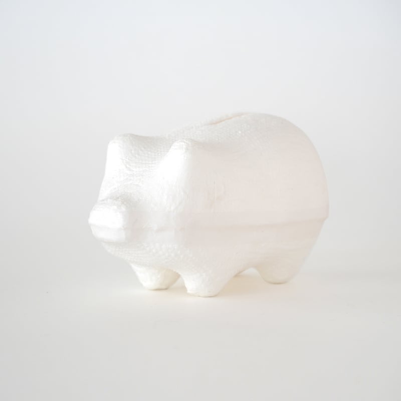 豚の貯金箱 豚の貯金箱 ゴールド ブタ pig 風水 財運 金運 商売繁盛 置物