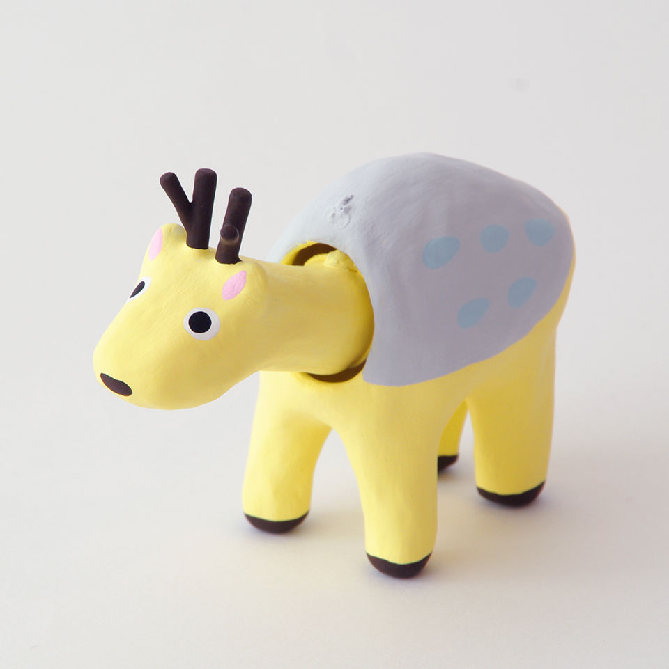 おじぎ鹿 黄 | torinoko store