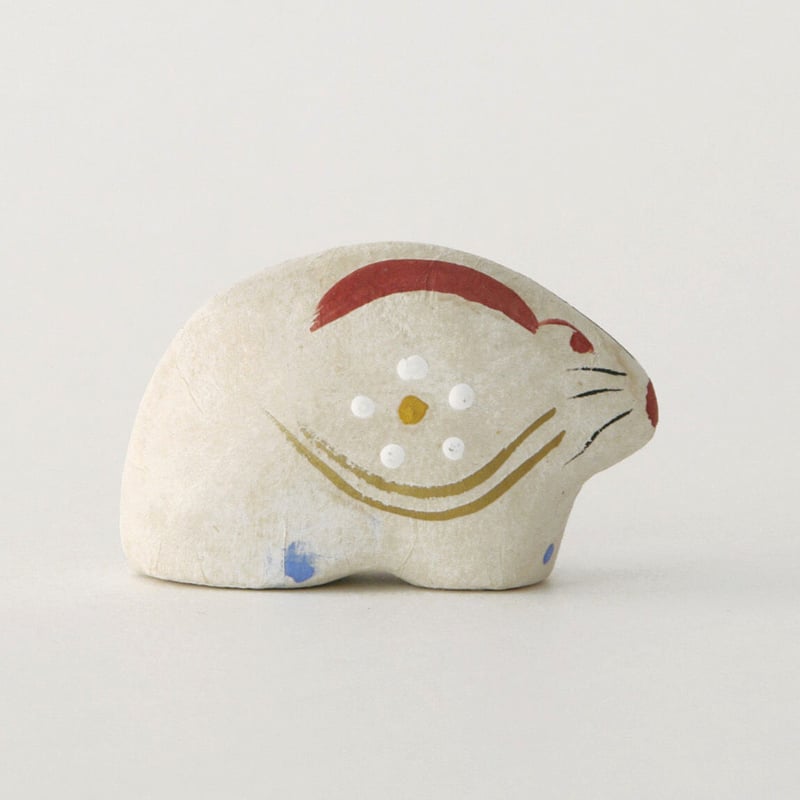 土佐和紙漆喰人形 福うさぎ | torinoko store