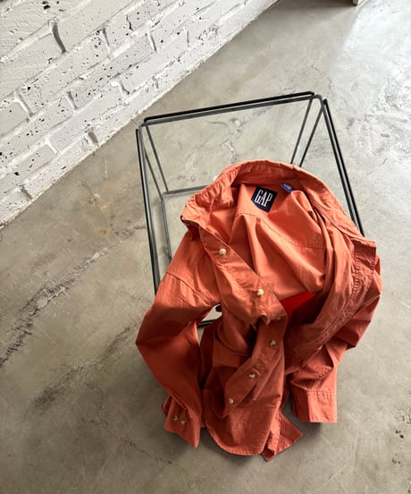 90’s《GAP》 relaxed fit L/S shirt