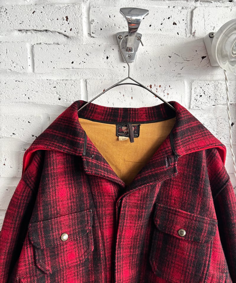 40's-50's Made in USA 《Woolrich》 heavy duty mac
