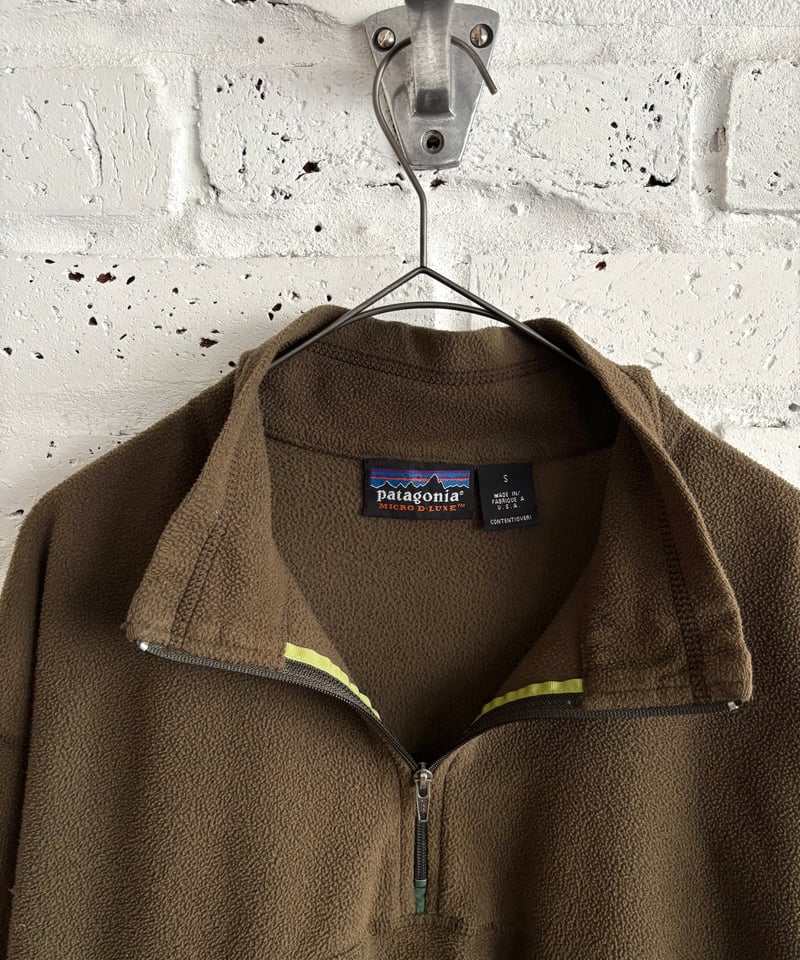 00's USA 《Patagonia》 outdoor style half-zip fle