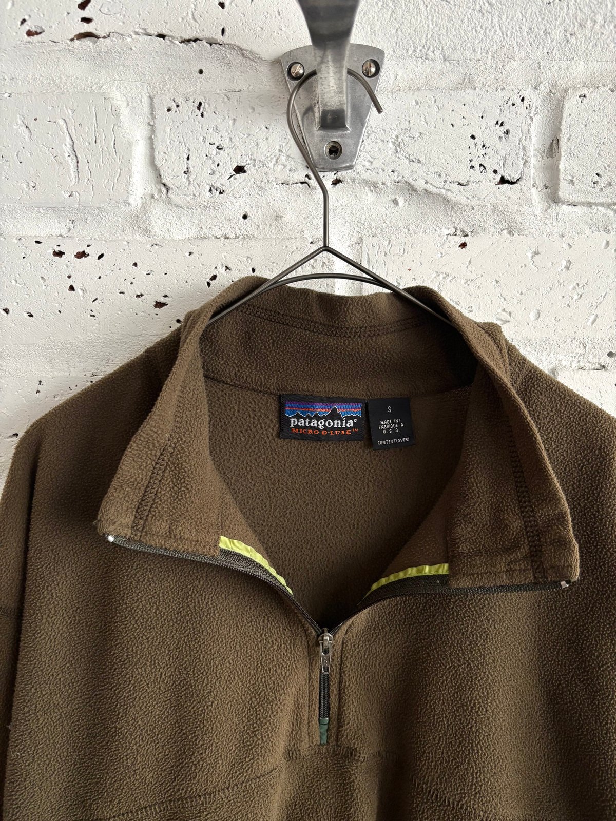 patagonia 90〜00s catalog 00's USA 《Patagonia》 outdoor style half-zip fle