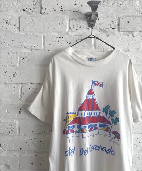 90's USA  "Hotel Del Coronado" summer feeling design T-shir