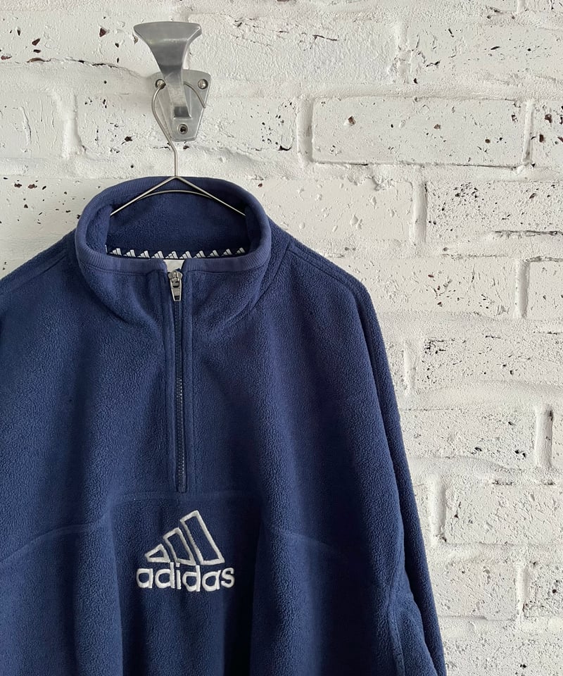 【adidas×NY】HALF ZIP FLEECE JACKET 90s