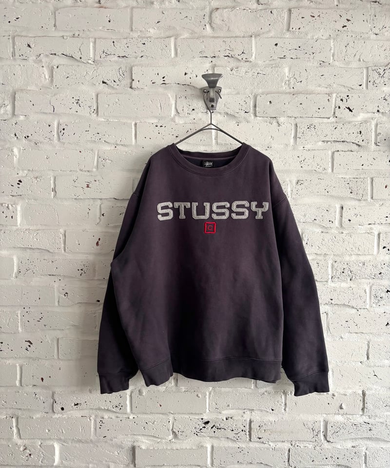 90's-00's《Stussy》 classic logo sweat shirt | ーS
