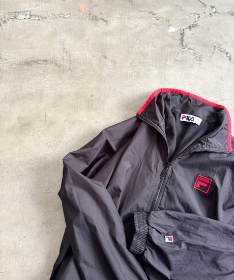 90's-00's《FILA》zip-up track jacket
