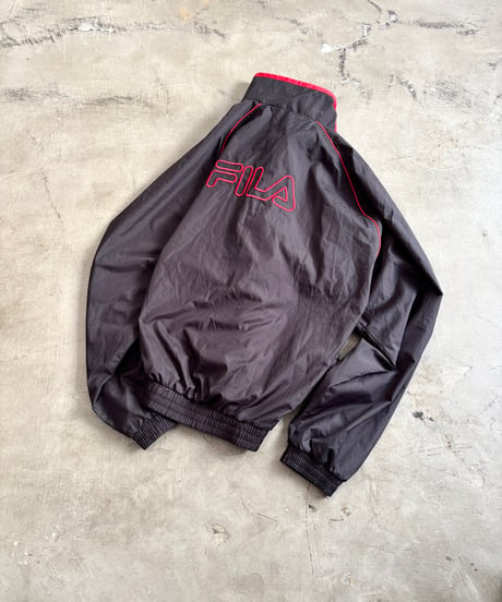 90's-00's《FILA》zip-up track jacket
