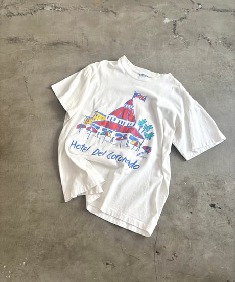 90's USA  "Hotel Del Coronado" summer feeling design T-shir