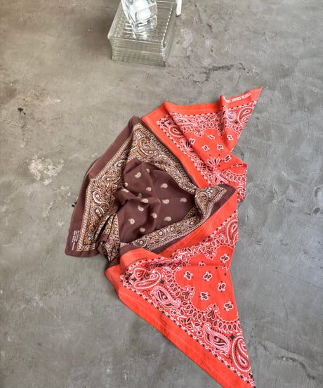 STRANGER Original / Re. Vintage. Made in USA old bandana docking scarf