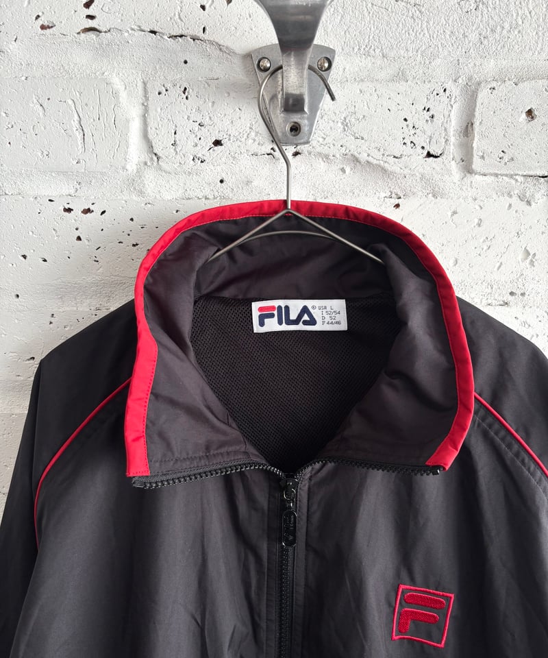 FILA 90年代　track jacket 古着 90年代 フィラ FILA ジャージ トラックジャケット メンズL