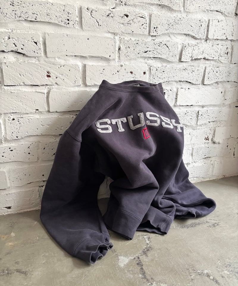 90's-00's《Stussy》 classic logo sweat shirt | ーS