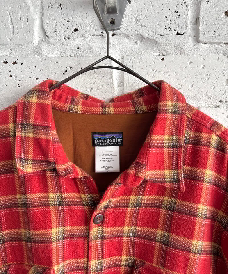 アリス　PATAGONIA FLANNEL SHIRT 00'S ヘビネル 00's《Patagonia》outdoor style flannel shirt | ーS