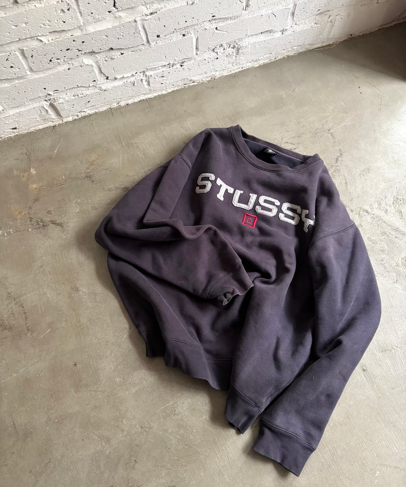 90's-00's《Stussy》 classic logo sweat shirt | ーS