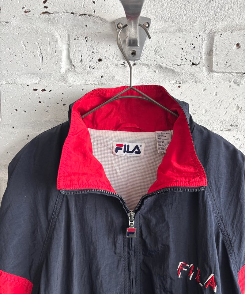 Vintage 90's《FILA》half-zip up jacket | ーSTRANGERー